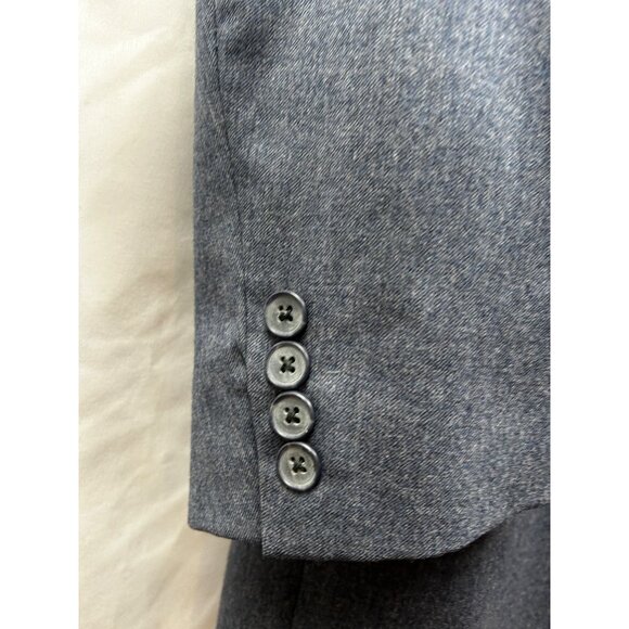 Christian Dior Monsieur Blazer Mens 44R Gray 100% Virgin Wool Tailored Classic - Picture 9 of 16